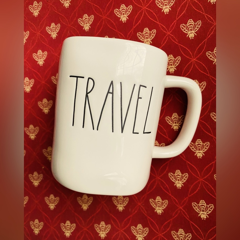 Love Travel?? Ceramic Coffee Mug, 5” tall